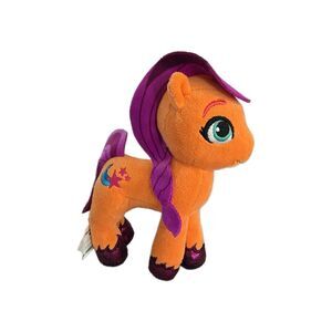 2021 MY LITTLE PONY A New Generation SUNNY STARSCOUT 7" Pony Soft Plush Peach